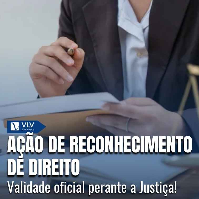 Ação de reconhecimento de direito.