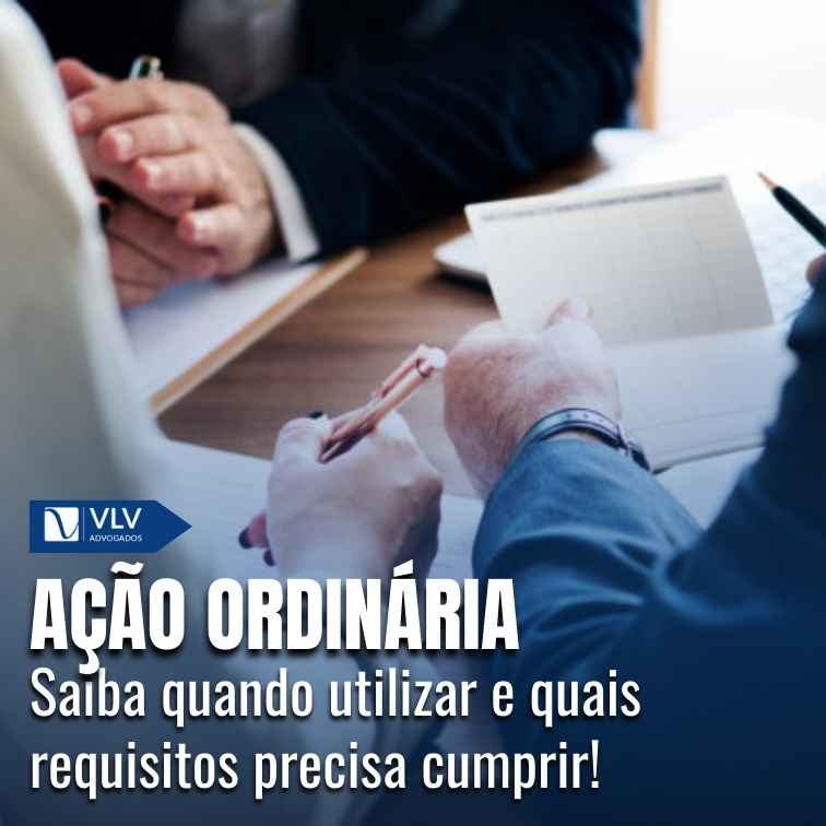Ação ordinária.