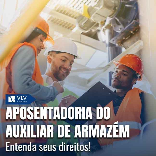 Aposentadoria do auxiliar de armazém.
