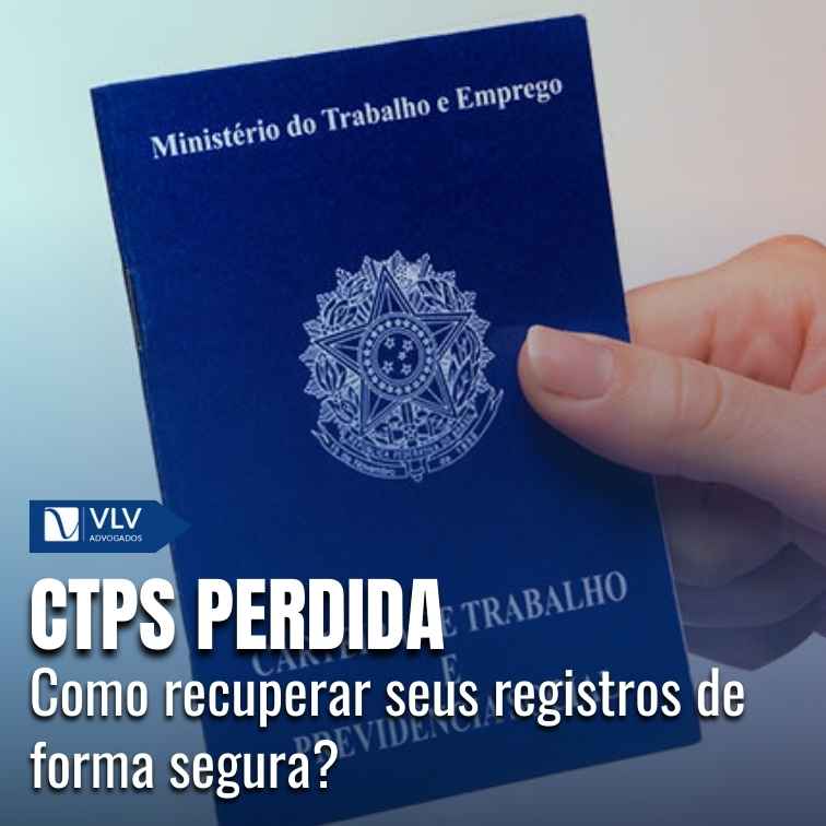 Perdi minha carteira de trabalho.