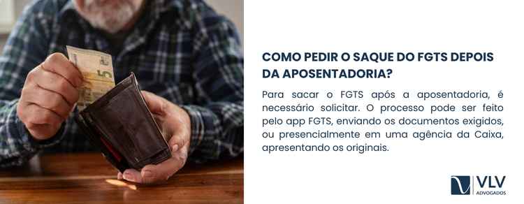 O saque não é automático, é preciso solicitar.