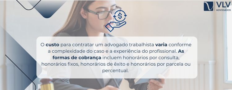imagem representando custo do advogado trabalhista