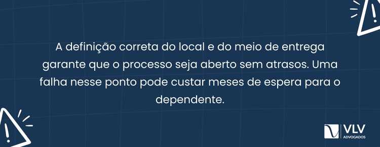 Documentos da pensão devem ser entregues ao INSS.