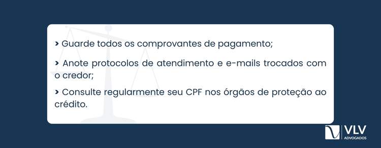 Imagem explicativa sobre preciso avisar ao Serasa que já paguei a minha dívida.