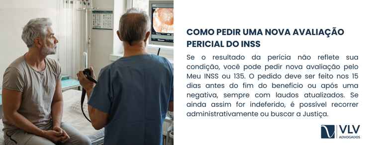 Se o laudo não condiz, peça nova perícia.