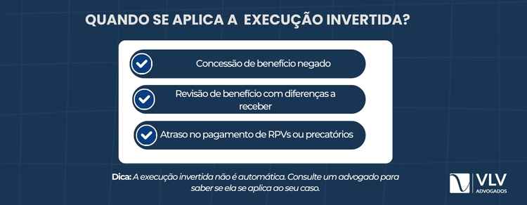 Quando a execução invertida pode ser utilizada?