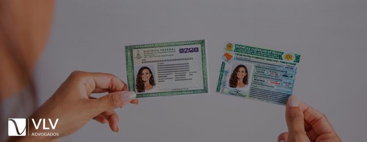 Imagem representando apelido em documentos oficiais.