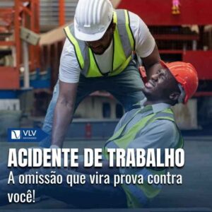 Acidente de trabalho.