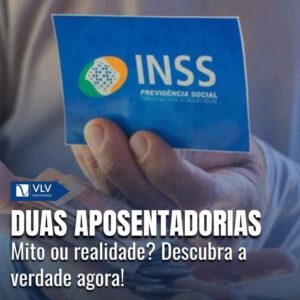 Duas aposentadorias em regimes diferentes.