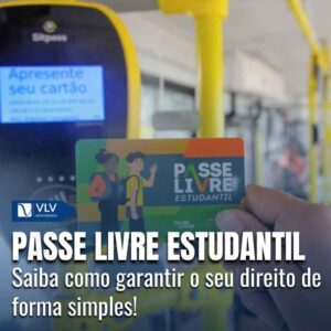 Passe livre estudantil.