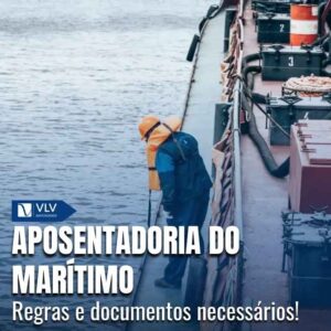 Tempo de contribuição do marítimo embarcado.