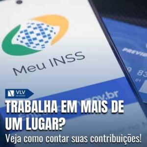 Contribuição concomitante do INSS.