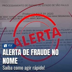 Alerta de fraude no nome