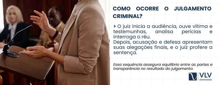 O julgamento segue o art. 400 do CPP.