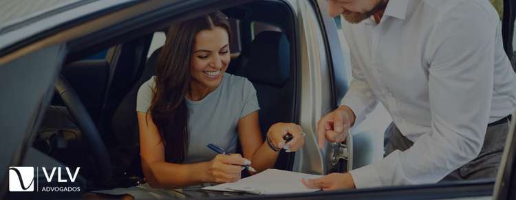 Imagem representando carro financiado.