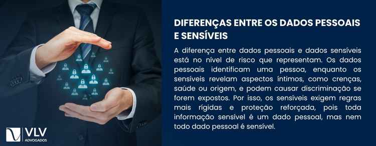 Qual a diferença entre dados pessoais e dados sensíveis? 2 A diferença está no impacto do uso indevido das informações.