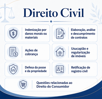 infográfico de direito civil do VLV Advogados