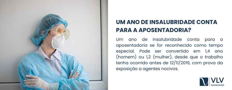 Sim, conta. Mas é importante entender como esse ano será aproveitado.