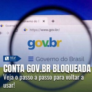 Conta gov.br bloqueada