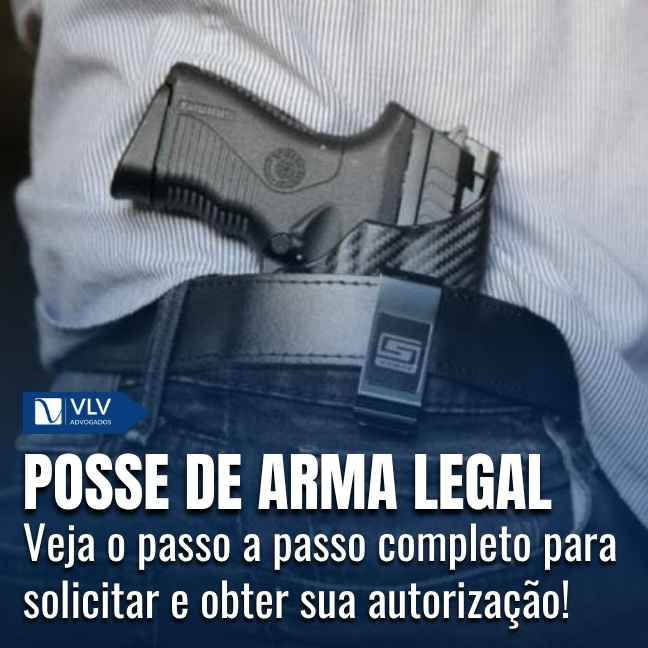 posse de arma de forma legal
