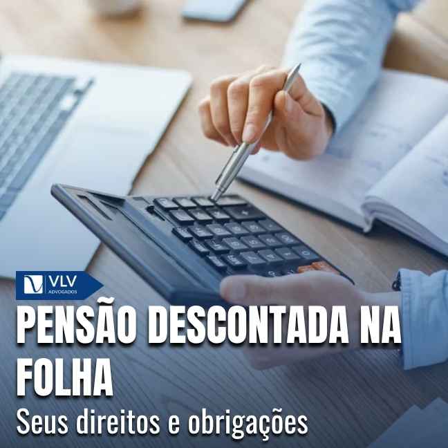Pensão alimentícia descontada na folha