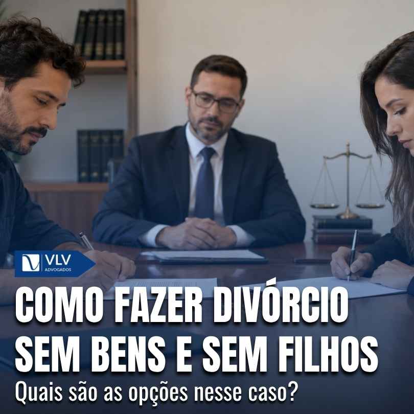 divórcio sem bens e sem filhos