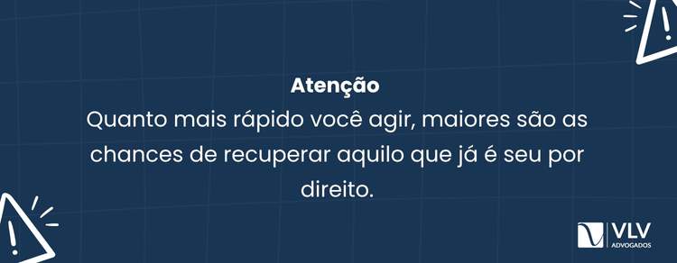 O que é crédito trabalhista? Saiba o significado! 2 imagem alertando sobre recuperar crédito trabalhista