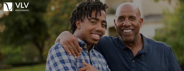 Imagem representando adotar filho adulto.