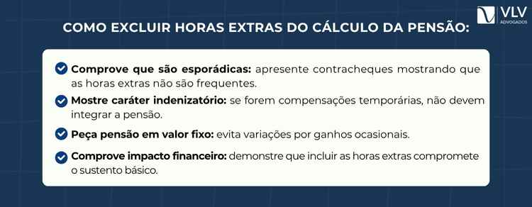 Horas extras no trabalho aumentam o valor da pensão? 2 Prove que as horas extras são esporádicas.