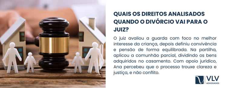 imagem explicando direitos analisados pelo juiz no processo de divórcio