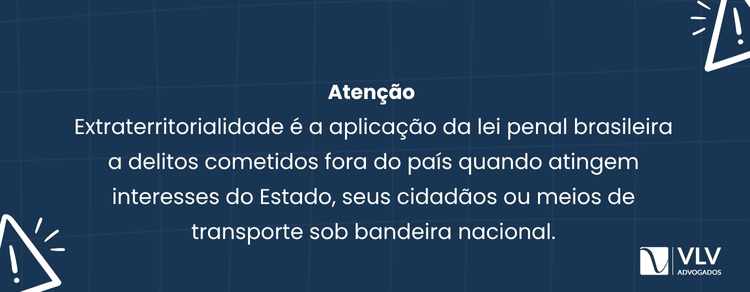 imagem represenando extraterritorialidade e lei penal
