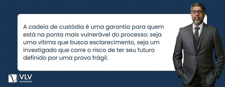 imagem sobre a importancia da cadeia de custodia