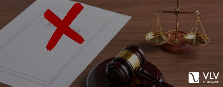 imagem representando nulidade processual