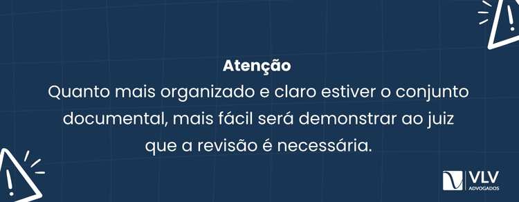 Orientação sobre documentos para pedir redução da pensão alimentícia.
