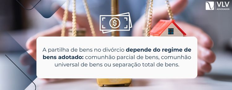 imagem falando da partilha de bens no divórcio