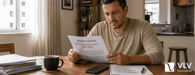 Tive reabilitação criminal negada: o que fazer e como recorrer? 1 Acusado com reabilitação criminal negada