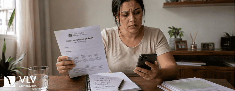 Mulher com medida protetiva pode ser revogada