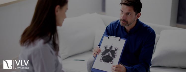 Imagem representando teste de Rorschach.