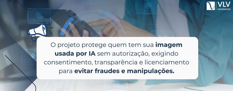 Uso de imagens por inteligência artificial deve respeitar o direito de imagem, decide Câmara 2 Não — precisa de consentimento e transparência.