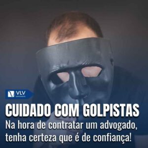Alerta de golpe do falso advogado