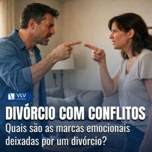 As marcas deixadas pelo divorcio com conflitos