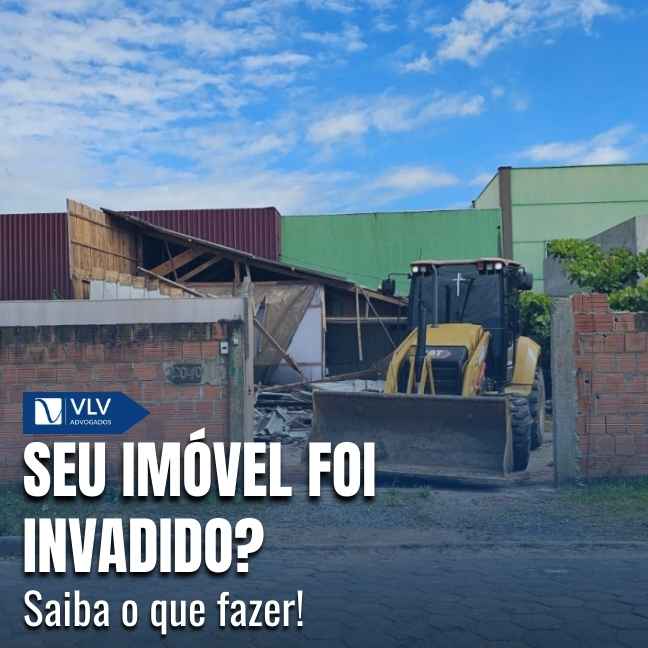 Blog 15 Há invasão quando alguém ocupa o imóvel sem autorização e impede o uso regular pelo proprietário.