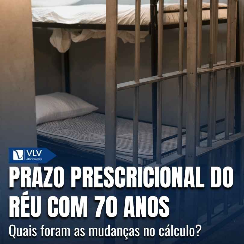Prazo prescricional do reu com 70 anos