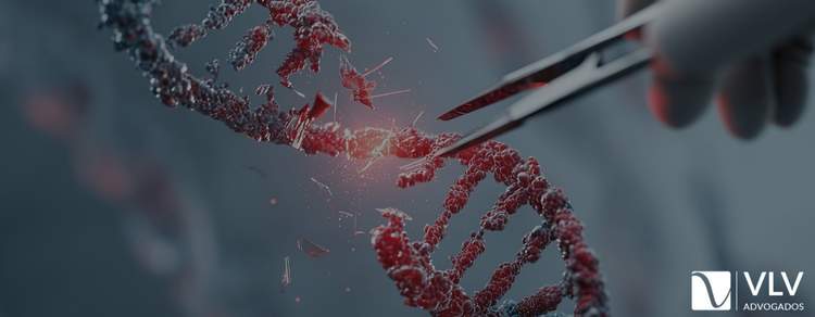 imagem representando a ausencia de dna em caso de estupro 