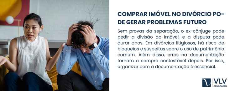 imagem explicando sobre comprar imóvel no divórcio