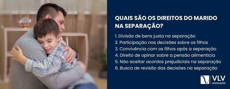 Advogado explica direitos do marido na separação! 2 O marido tem exatamente os mesmos direitos da esposa.