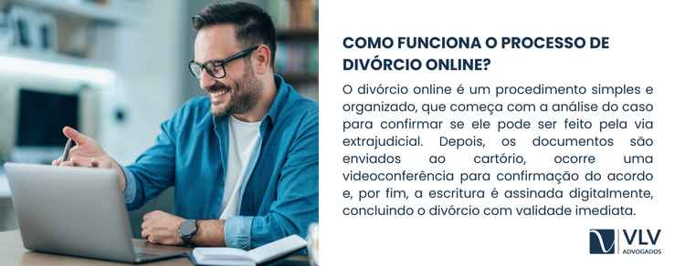 É possível fazer o divórcio online, sem sair de casa? 2 O processo de divórcio online costuma ser mais simples do que parece, mas exige organização.