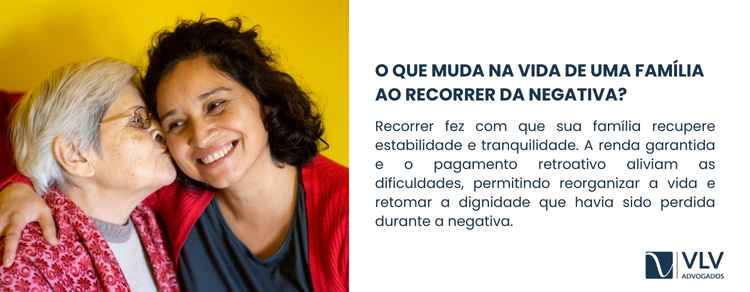 Família de Clara conseguiu o benefício só após recorrer! 2 Possibilidade de alcançar a estabilidade e tranquilidade.