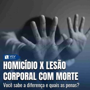 homicidio e lesao corporal com morte diferenca