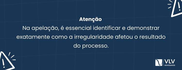 Sim. A apelação pode anular o processo se houver vícios que invalidem a condenação.